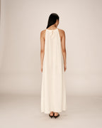 Robe Longue Rubis - Ecru