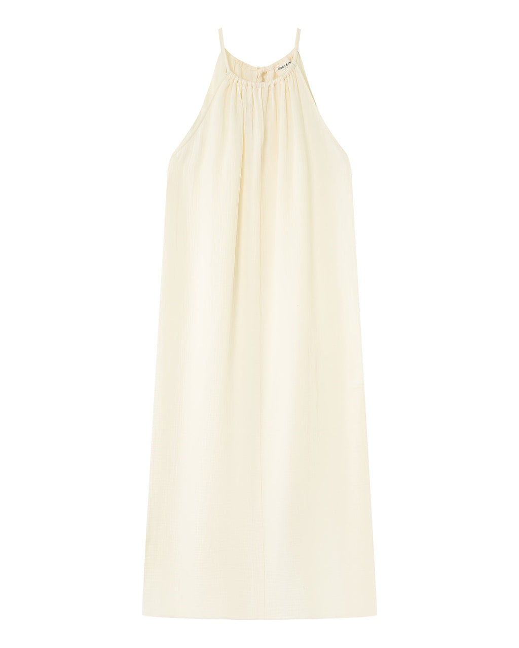 Robe Longue Rubis - Ecru