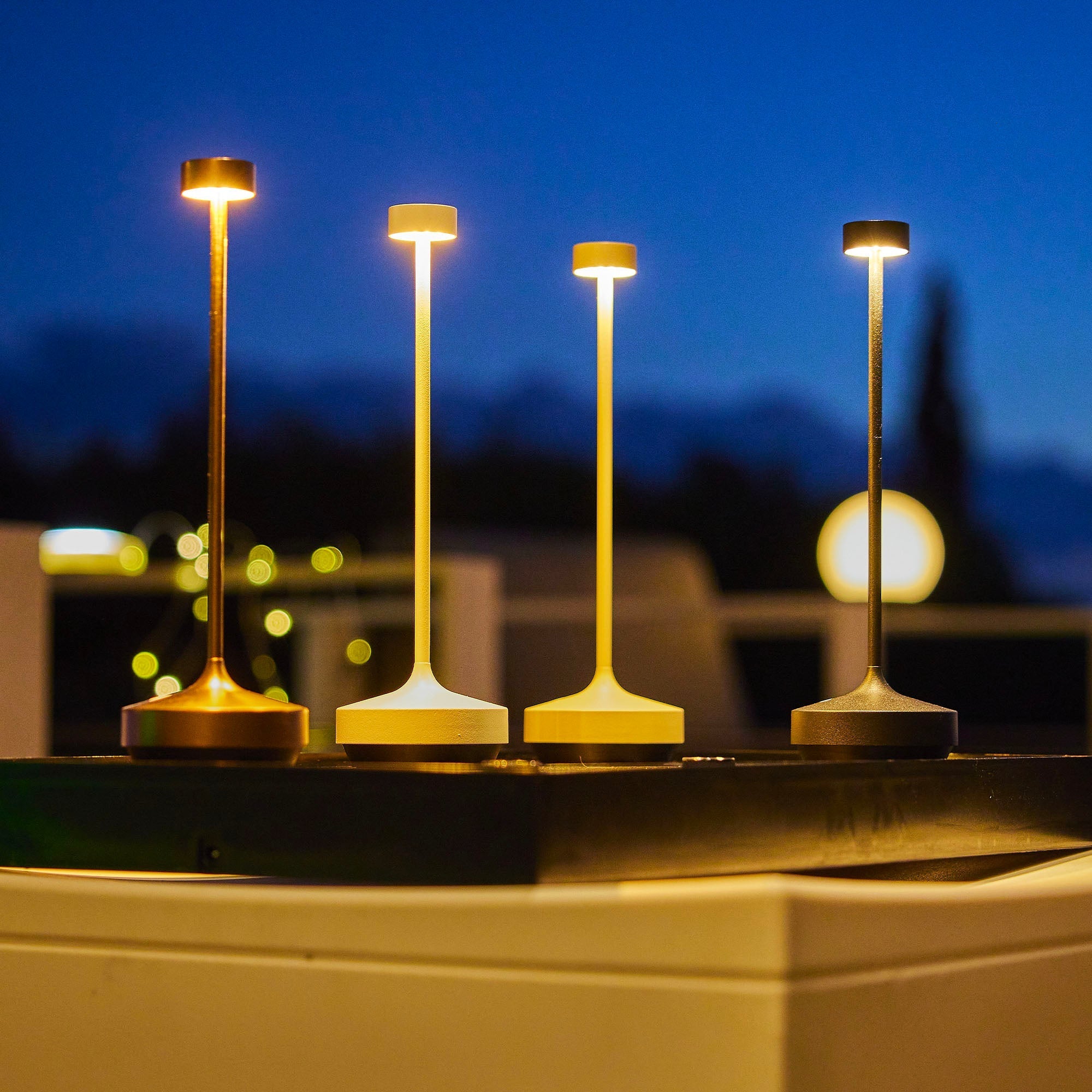 Lampe De Table Sans Fil - Ruby White