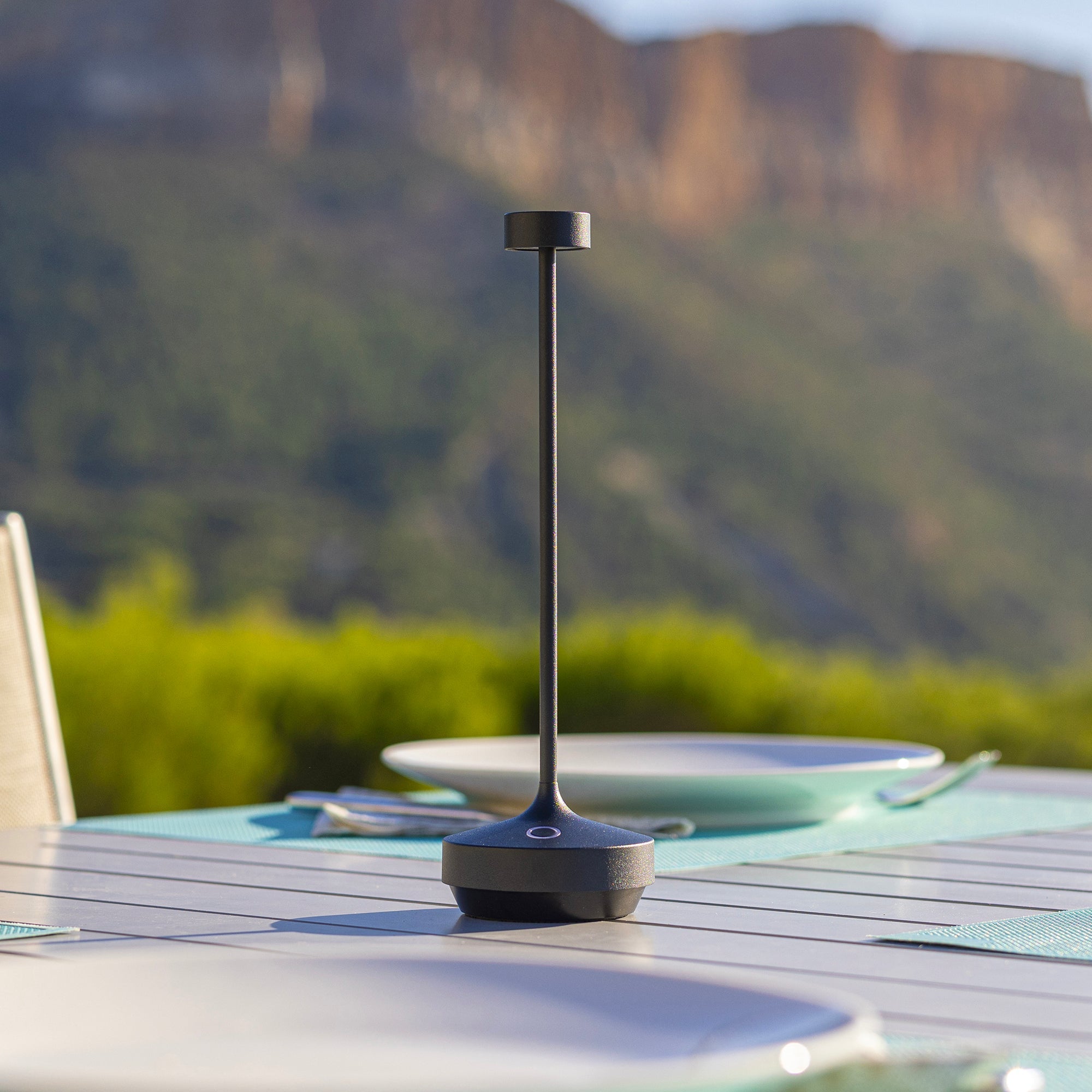 Lampe De Table Sans Fil - Ruby Black