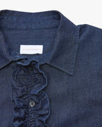 Chemise Ruffle Denim - Rinse