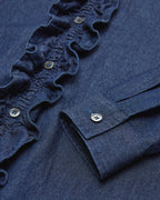 Chemise Ruffle Denim - Rinse