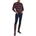 Sweat Rugby Shirred - Sable Multi