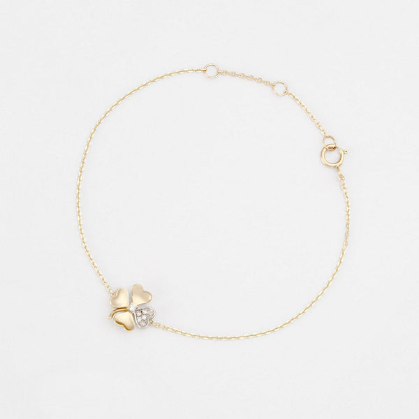 Bracelet "Souffle D'Or" D0,047/7 - Or Jaune 375/1000