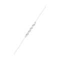 Bracelet "Adelaide" D 0,09/16 Bt 1,75/5 - Or Blanc 375/1000