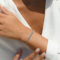 Bracelet "Launceston" D 0,42/85 Bt0 2,8/4 - Or Blanc 375/1000