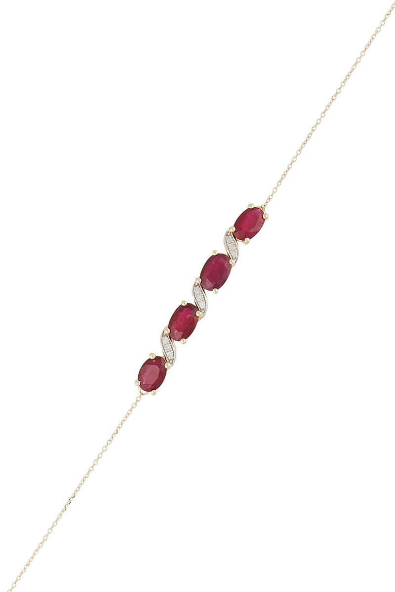 Bracelet "Baru" D 0,050/9  Rubis 2,72/4