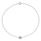 Bracelet "Simply Diamonds" D0.05Ct/9 - Or Blanc