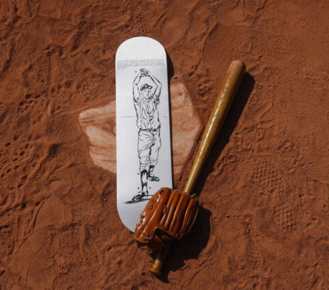 Raymond Pettibon - The Raised Hands Skateboard