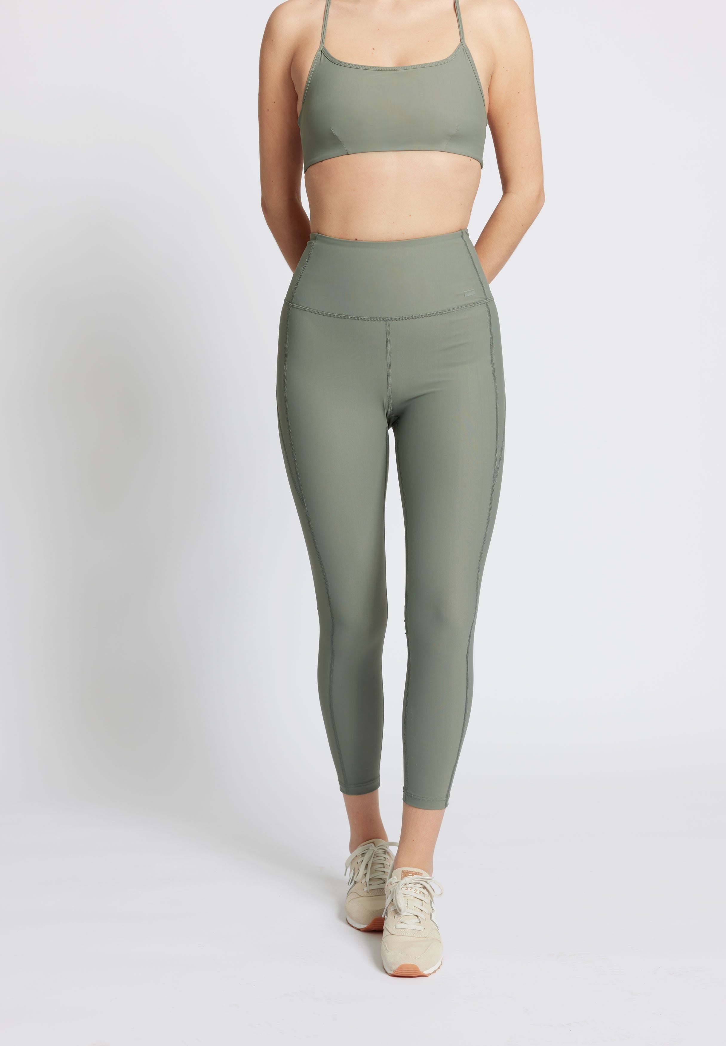 Legging Beas Taille Haute 7/8 - Gray Pine