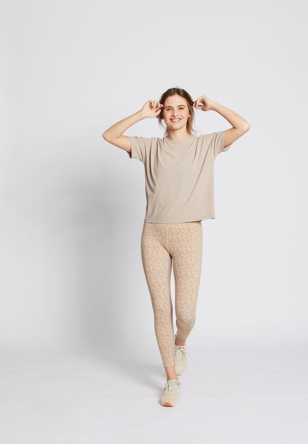 Legging Beths Taille Haute Entrejambe 7/8 - Terrazzo