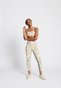Legging Beths Taille Haute Entrejambe 7/8 - Flower Camouflage