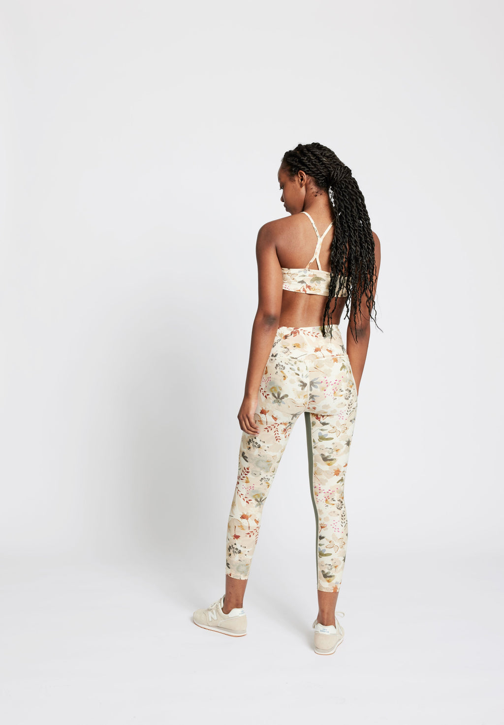 Legging Beths Taille Haute Entrejambe 7/8 - Flower Camouflage