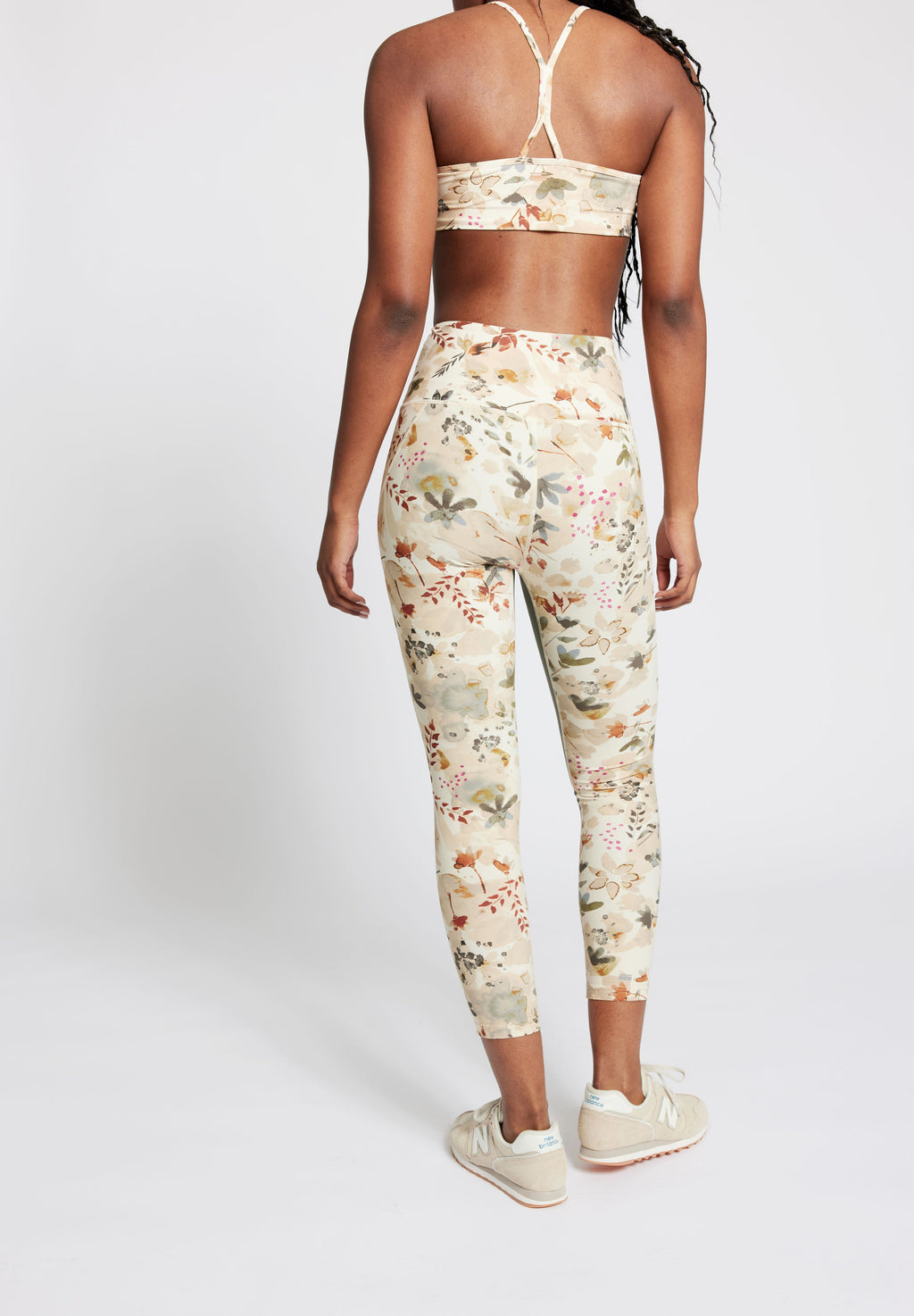 Legging Beths Taille Haute Entrejambe 7/8 - Flower Camouflage