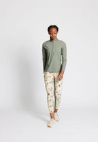 T-Shirt Demi-Zip Verbier - Gray Pine