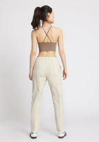 Pantalon Ample En Molleton Léger Hangout - Summer Sand