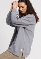 Sweat Long Oversize Ivalo - Twillight Blue