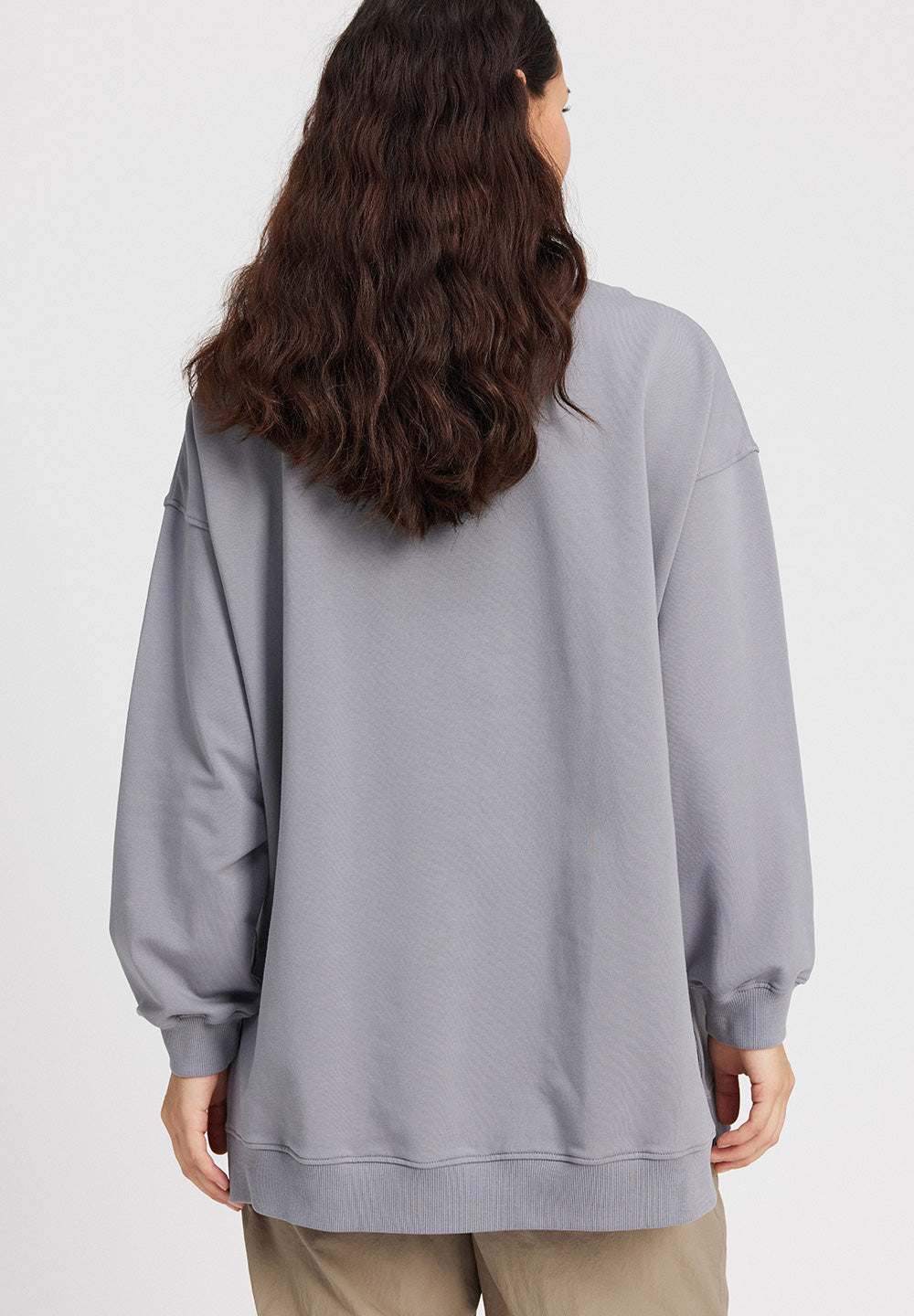Sweat Long Oversize Ivalo - Twillight Blue