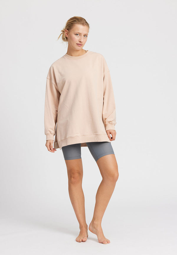 Sweat Long Oversize Ivalo - Rose Dust