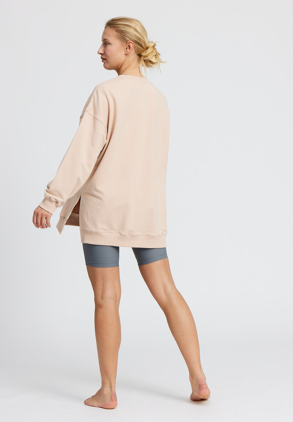 Sweat Long Oversize Ivalo - Rose Dust
