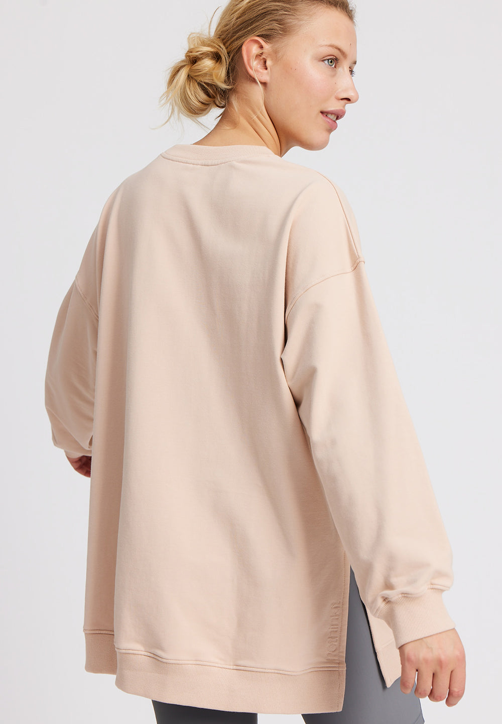 Sweat Long Oversize Ivalo - Rose Dust