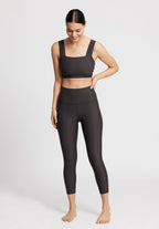 Legging Taille Haute Beas 7/8 - Almost Black