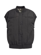 Gilet Matelassé To Go - Almost Black