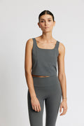 Haut Ajusté Alice - Charcoal Grey