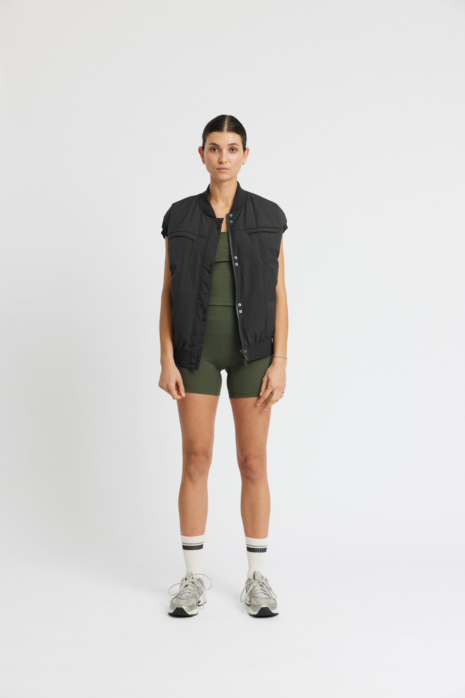 Gilet Matelassé To Go - Almost Black