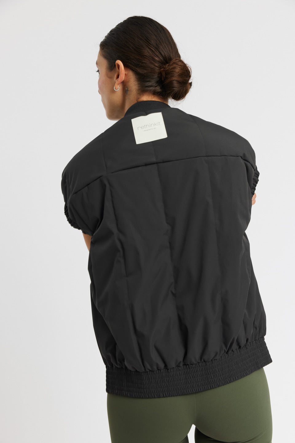 Gilet Matelassé To Go - Almost Black