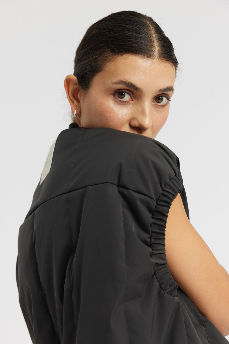 Gilet Matelassé To Go - Almost Black