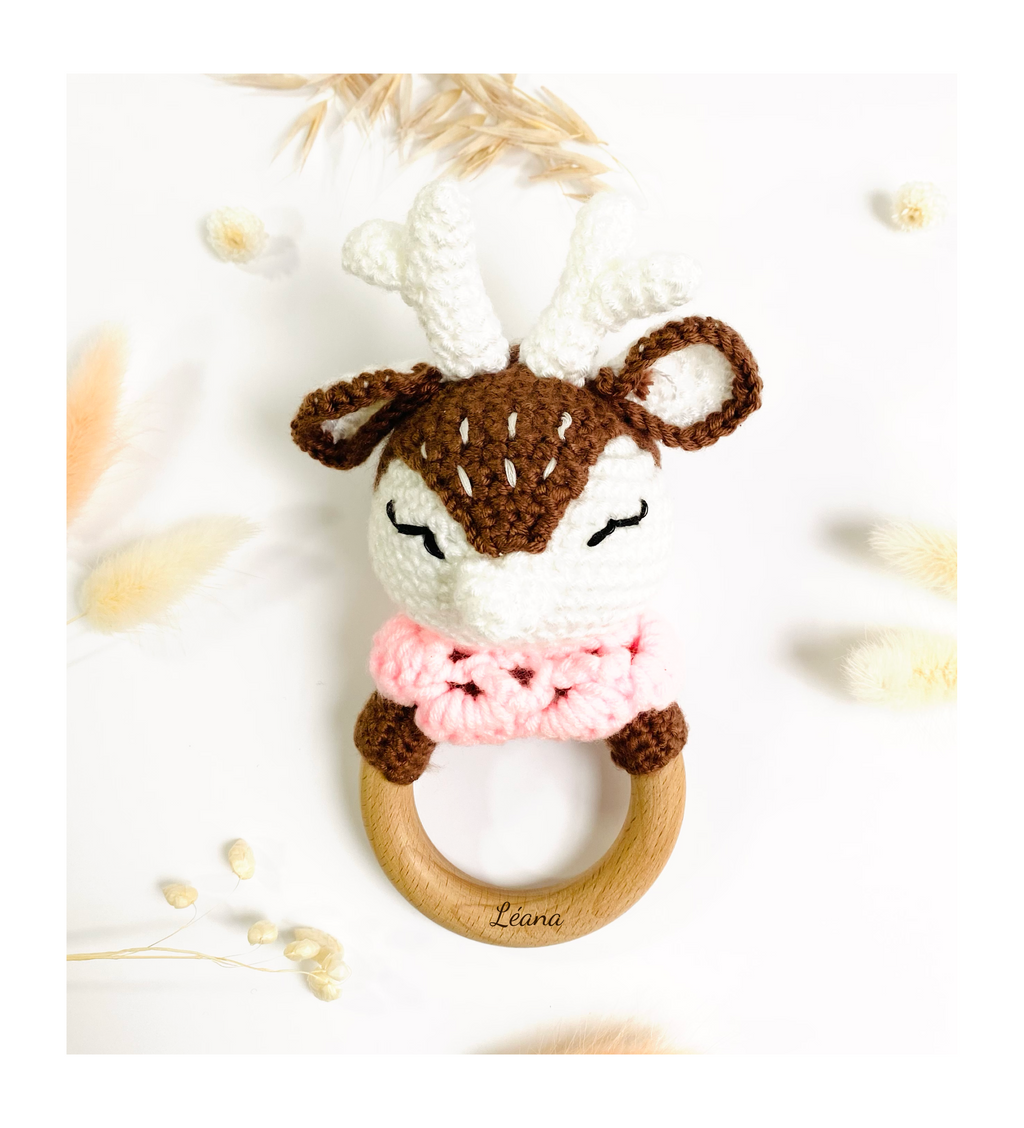 Maé Le Hochet En Crochet Personnalisé