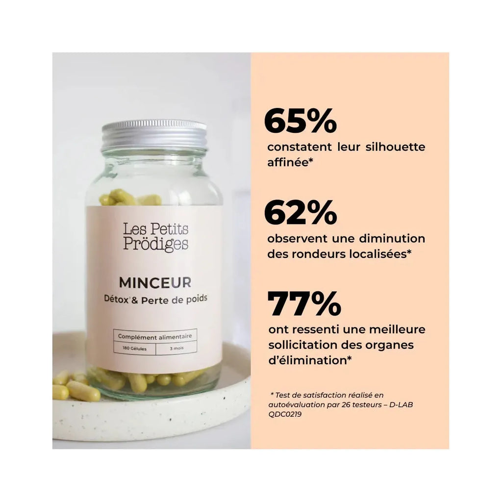 Complément alimentaire végétal minceur et détox les petits prodiges