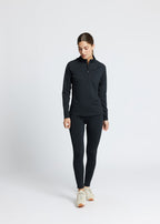 T-Shirt Demi-Zip Verbier - Black
