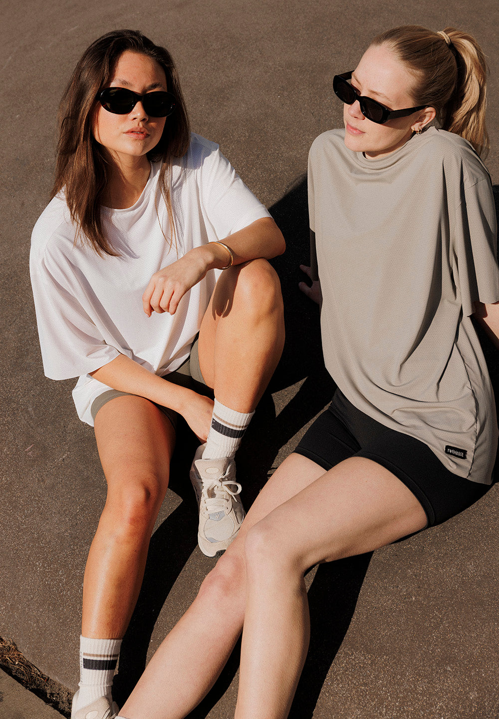 Long Top Air - White