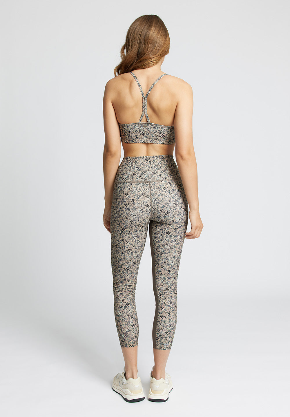 Legging Beths Taille Haute Entrejambe 7/8 - Shadow Foliage
