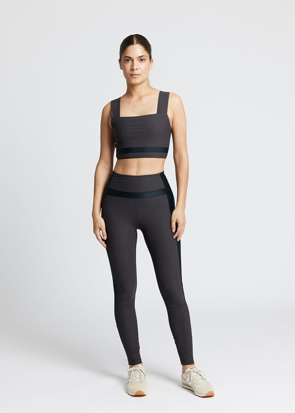 Legging Tonifiant Bibis 9/10 - Almost Black