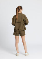 Short De Survêtement Petri - Deep Olive