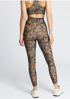 Legging Beth Taille Haute À L'Entrejambe - Leaf