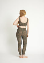 Legging Beth Taille Haute À L'Entrejambe - Patinated Iron