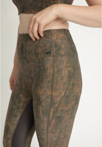 Legging Beth Taille Haute À L'Entrejambe - Patinated Iron
