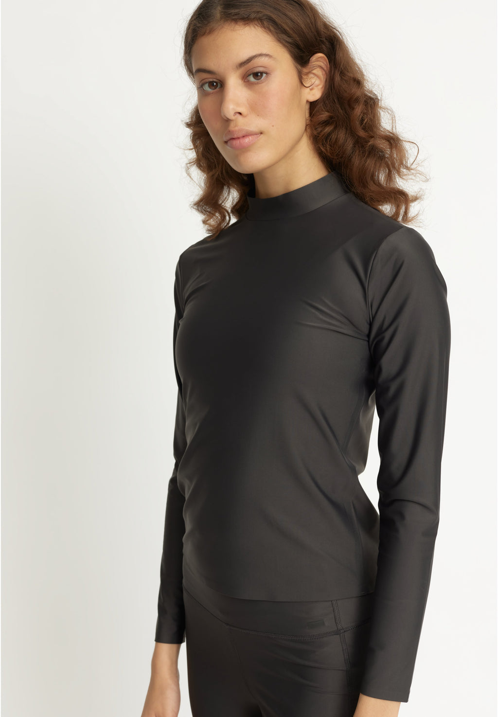 Col Roulé Verna - Almost Black