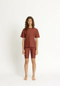 T-Shirt Velar Loose - Brown Out