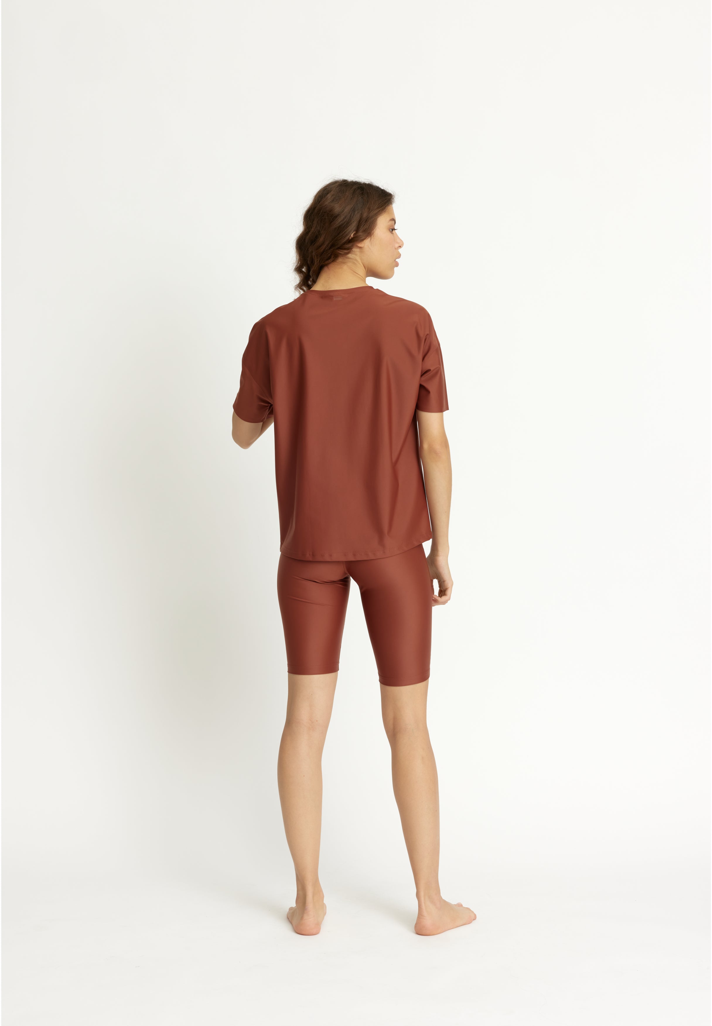 T-Shirt Velar Loose - Brown Out