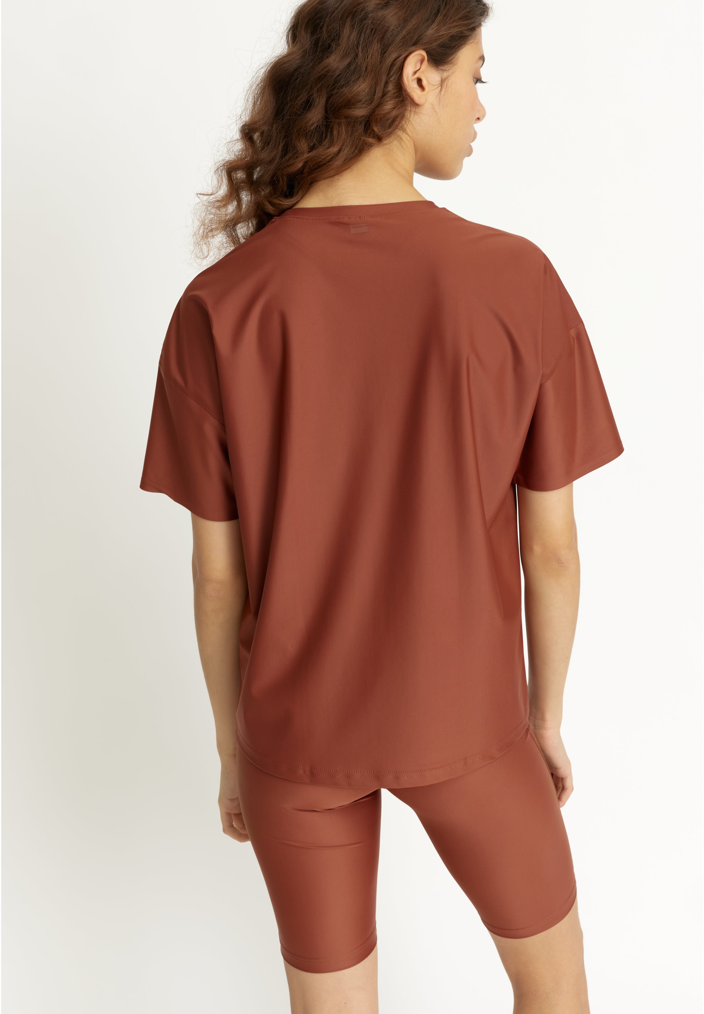 T-Shirt Velar Loose - Brown Out
