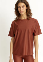T-Shirt Velar Loose - Brown Out