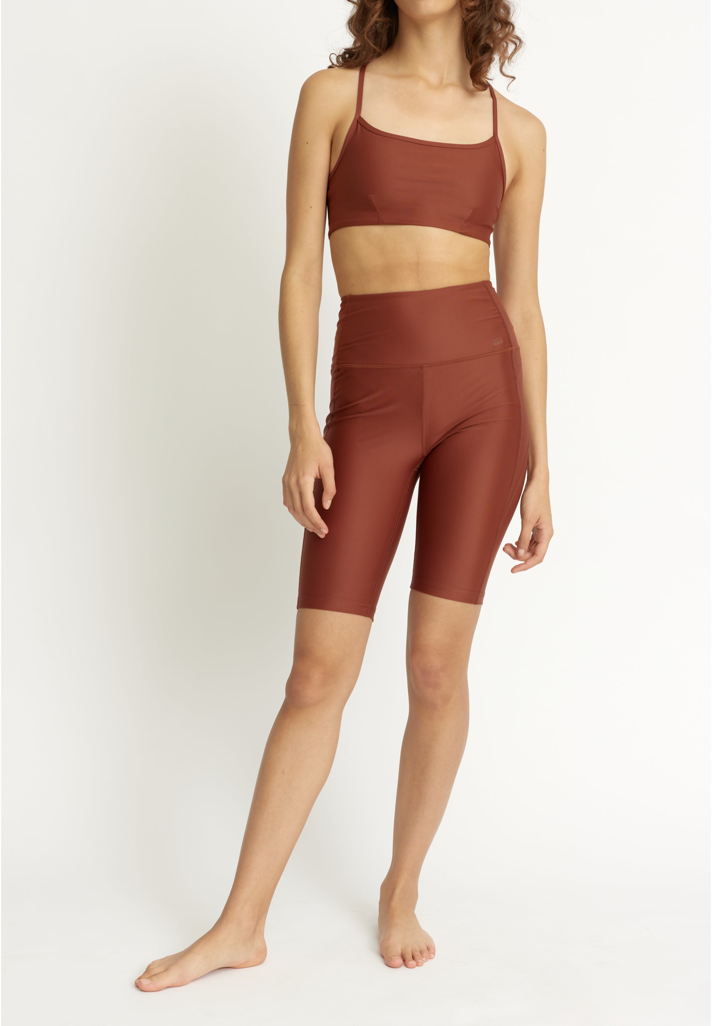 Short Cycliste Long Gigi - Brown Out