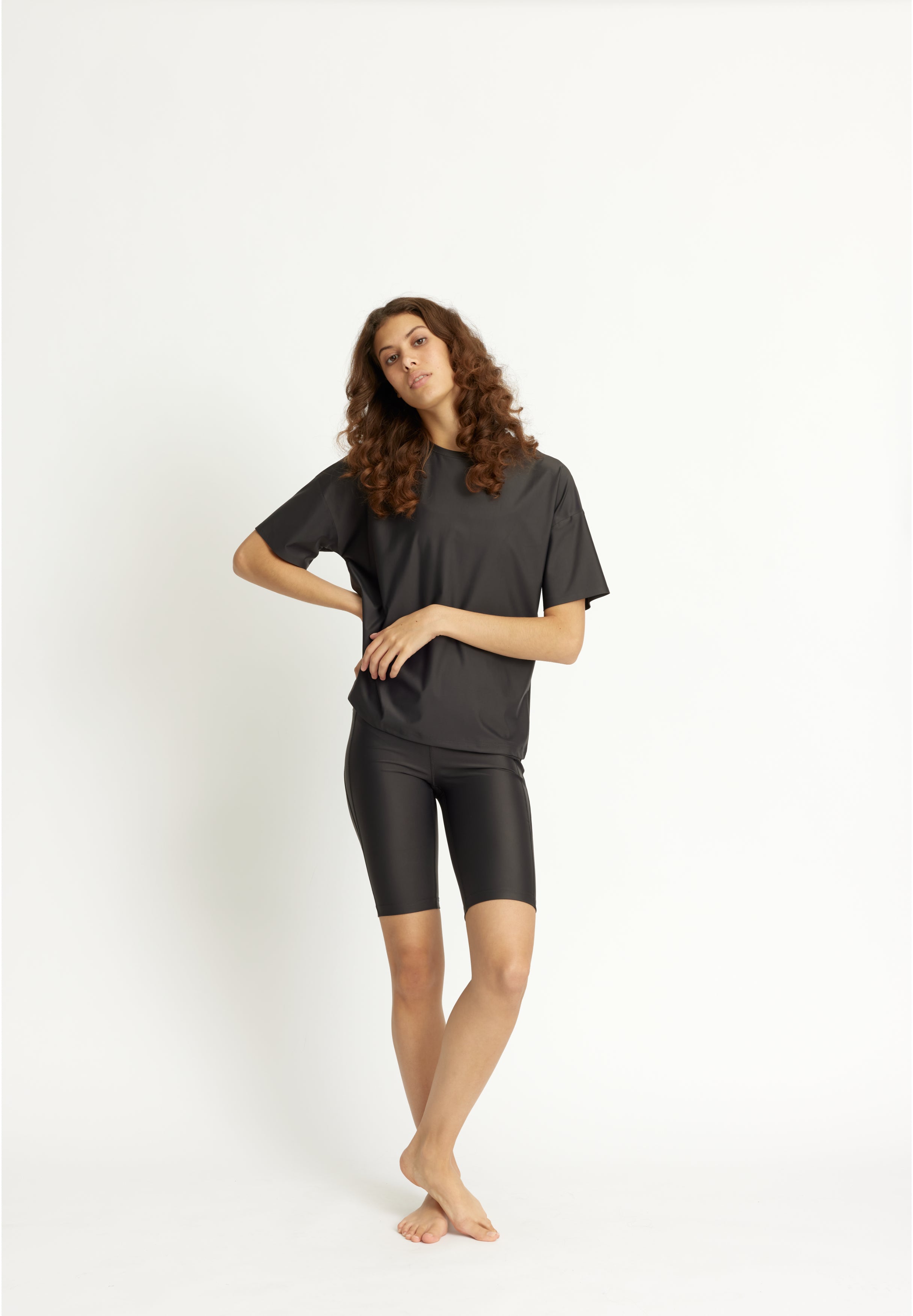 Short Cycliste Long Gigi - Almost Black