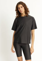T-Shirt Velar Loose - Almost Black
