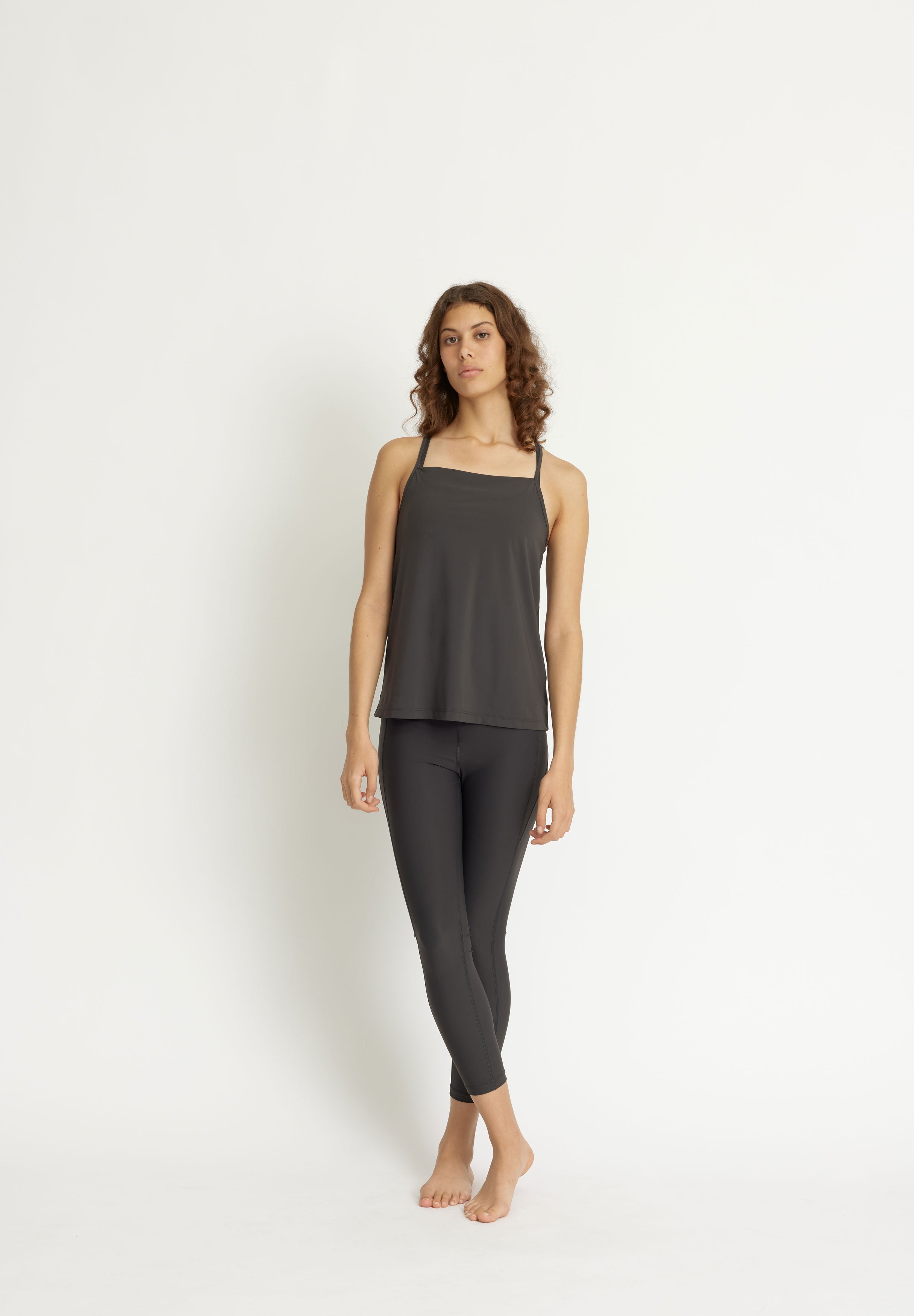 Top Dos Croisé Ann - Almost Black